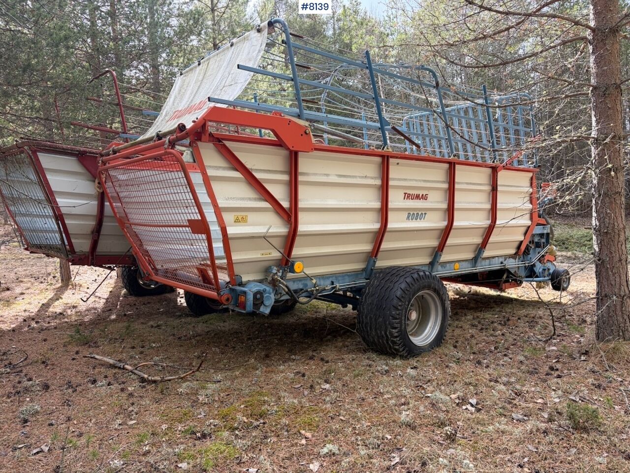 Self-loading trolley Trumag Robot R02Z 1996 - Самозагружающийся прицеп: фото 5 Self-loading trolley Trumag Robot R02Z 1996 - Самозагружающийся прицеп: фото 5