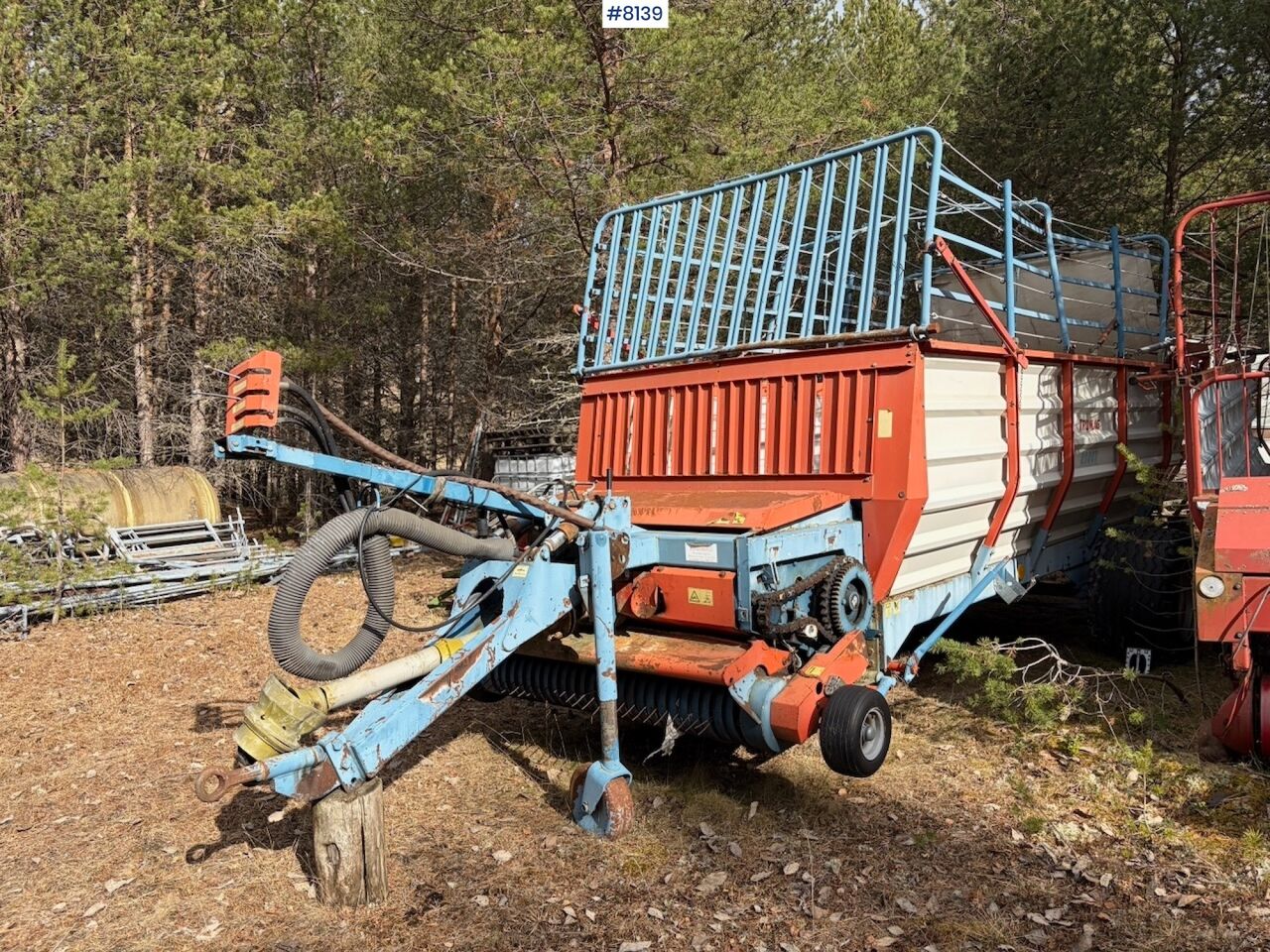 Self-loading trolley Trumag Robot R02Z 1996 - Самозагружающийся прицеп: фото 1 Self-loading trolley Trumag Robot R02Z 1996 - Самозагружающийся прицеп: фото 1