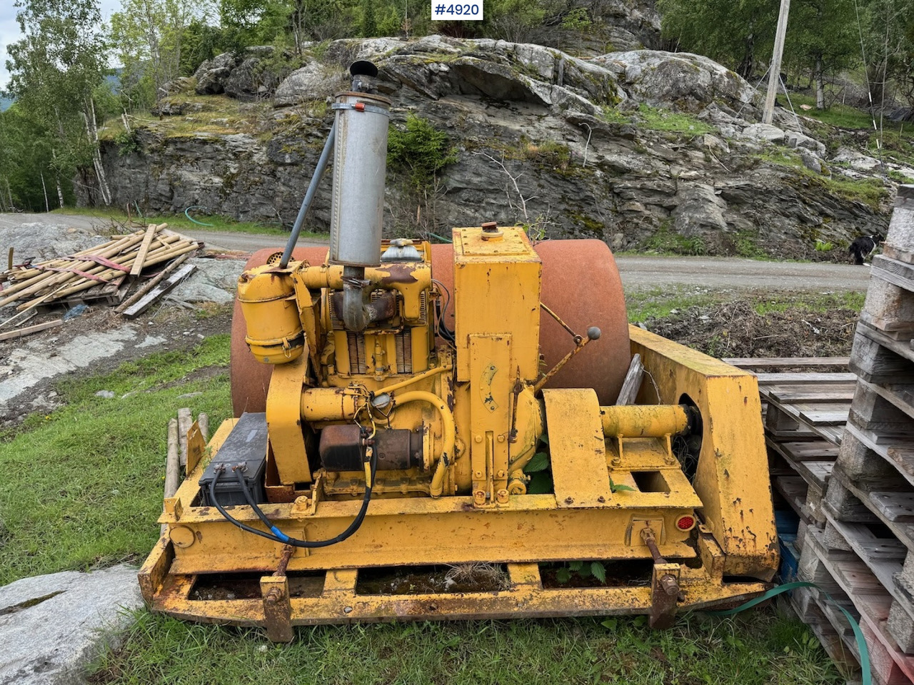 Каток Towing roller with motor: фото 6