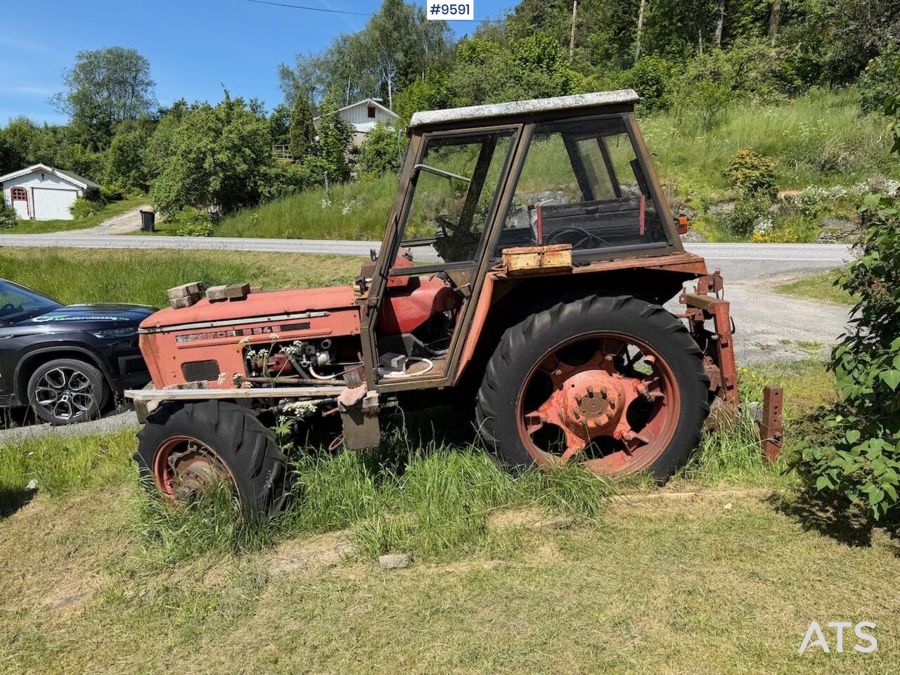 Zetor 5945 Tractor. Rep. object. - Трактор: фото 1 Zetor 5945 Tractor. Rep. object. - Трактор: фото 1