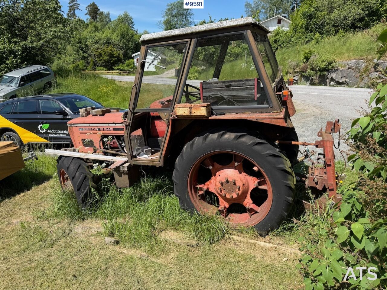 Zetor 5945 Tractor. Rep. object. - Трактор: фото 3 Zetor 5945 Tractor. Rep. object. - Трактор: фото 3