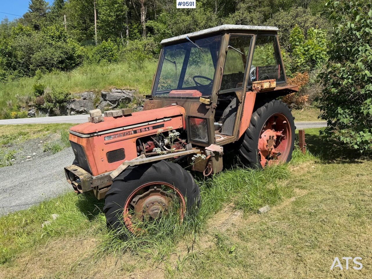 Zetor 5945 Tractor. Rep. object. - Трактор: фото 2 Zetor 5945 Tractor. Rep. object. - Трактор: фото 2