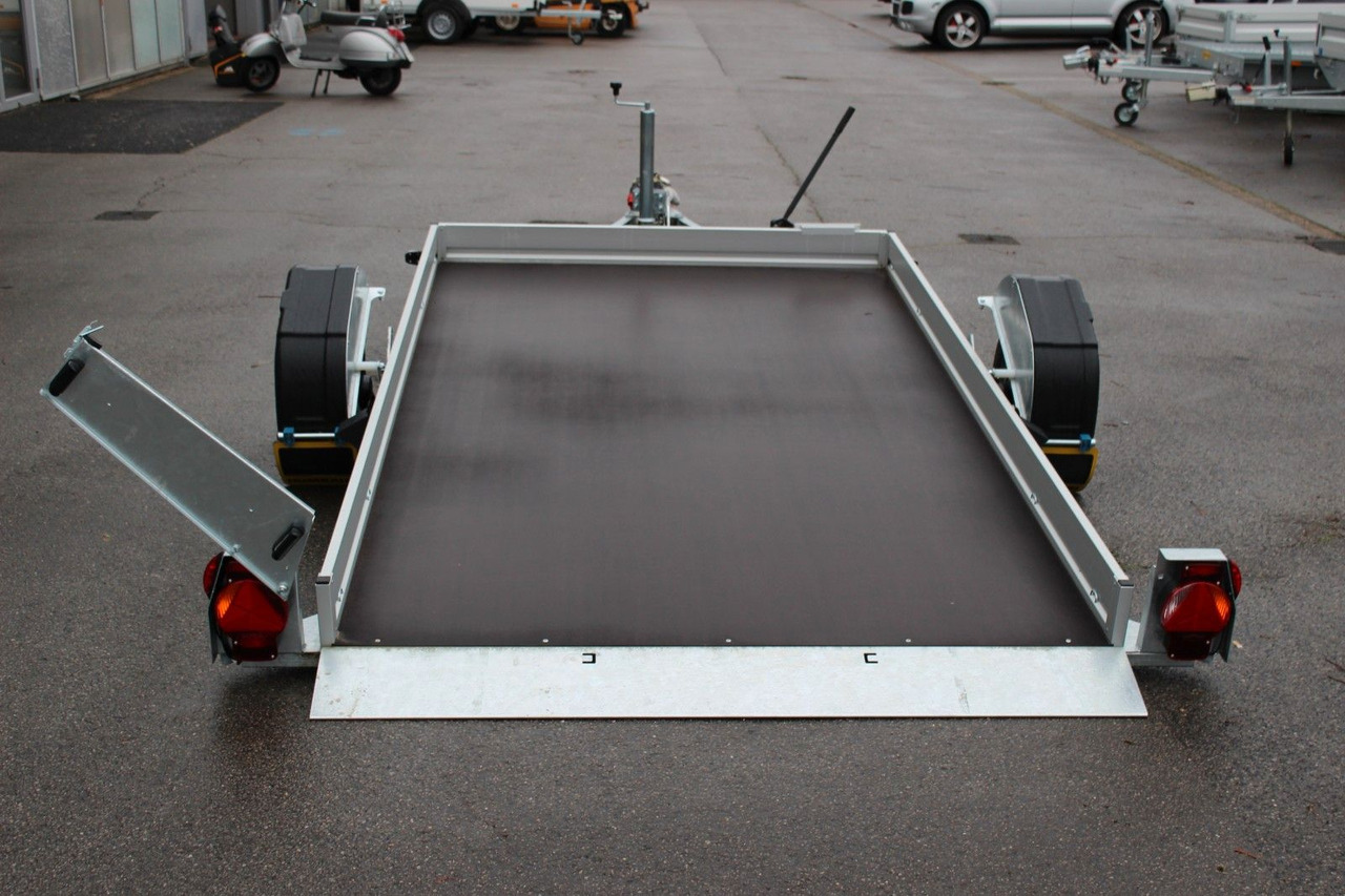 Низкорамный прицеп Humbaur Absenkanhänger HKT 183117 S PKW Motorrad AKTION: фото 14