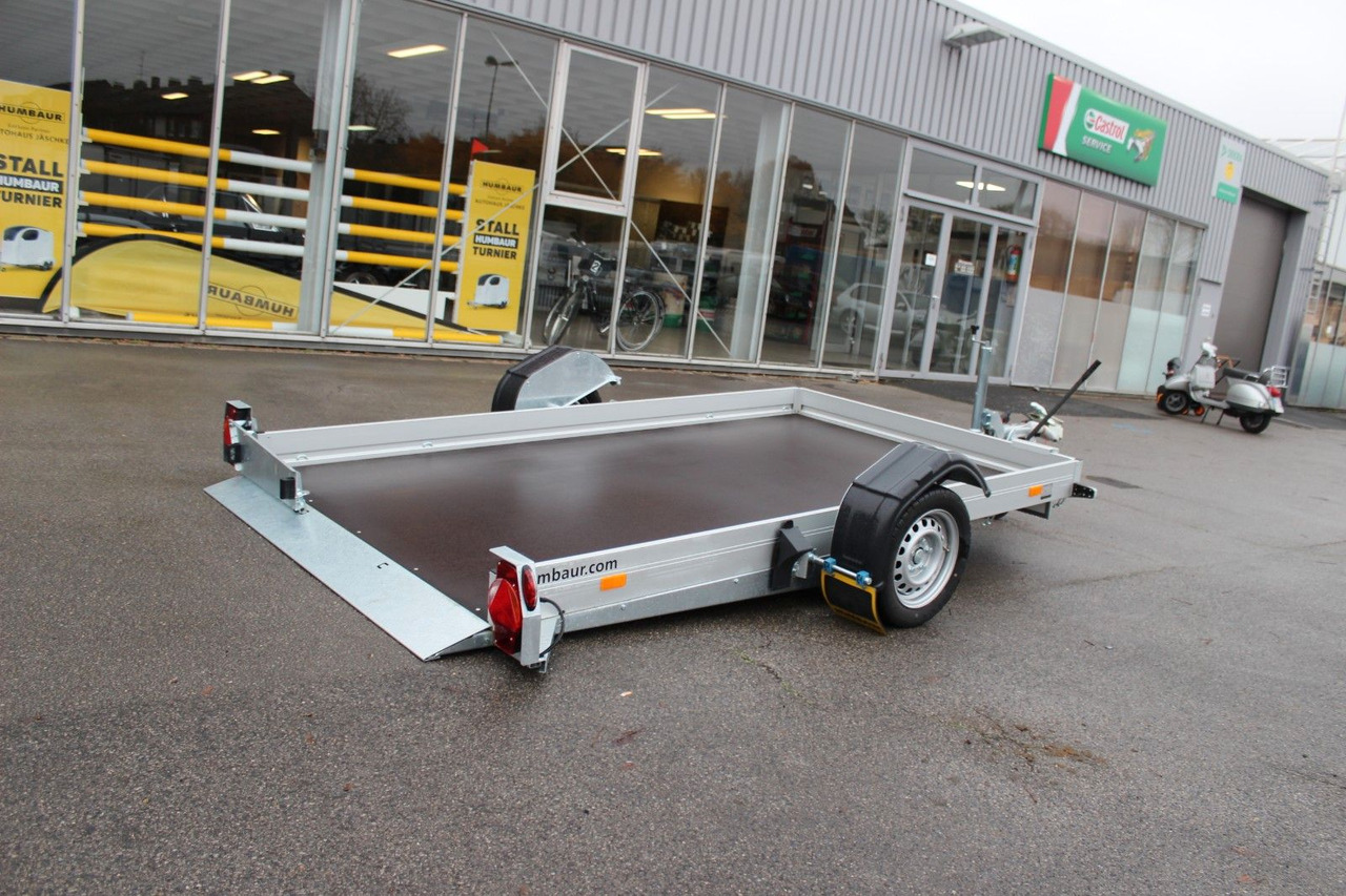 Низкорамный прицеп Humbaur Absenkanhänger HKT 183117 S PKW Motorrad AKTION: фото 7