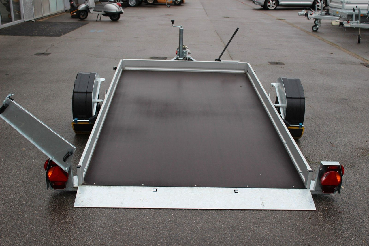 Низкорамный прицеп Humbaur Absenkanhänger HKT 183117 S PKW Motorrad AKTION: фото 22