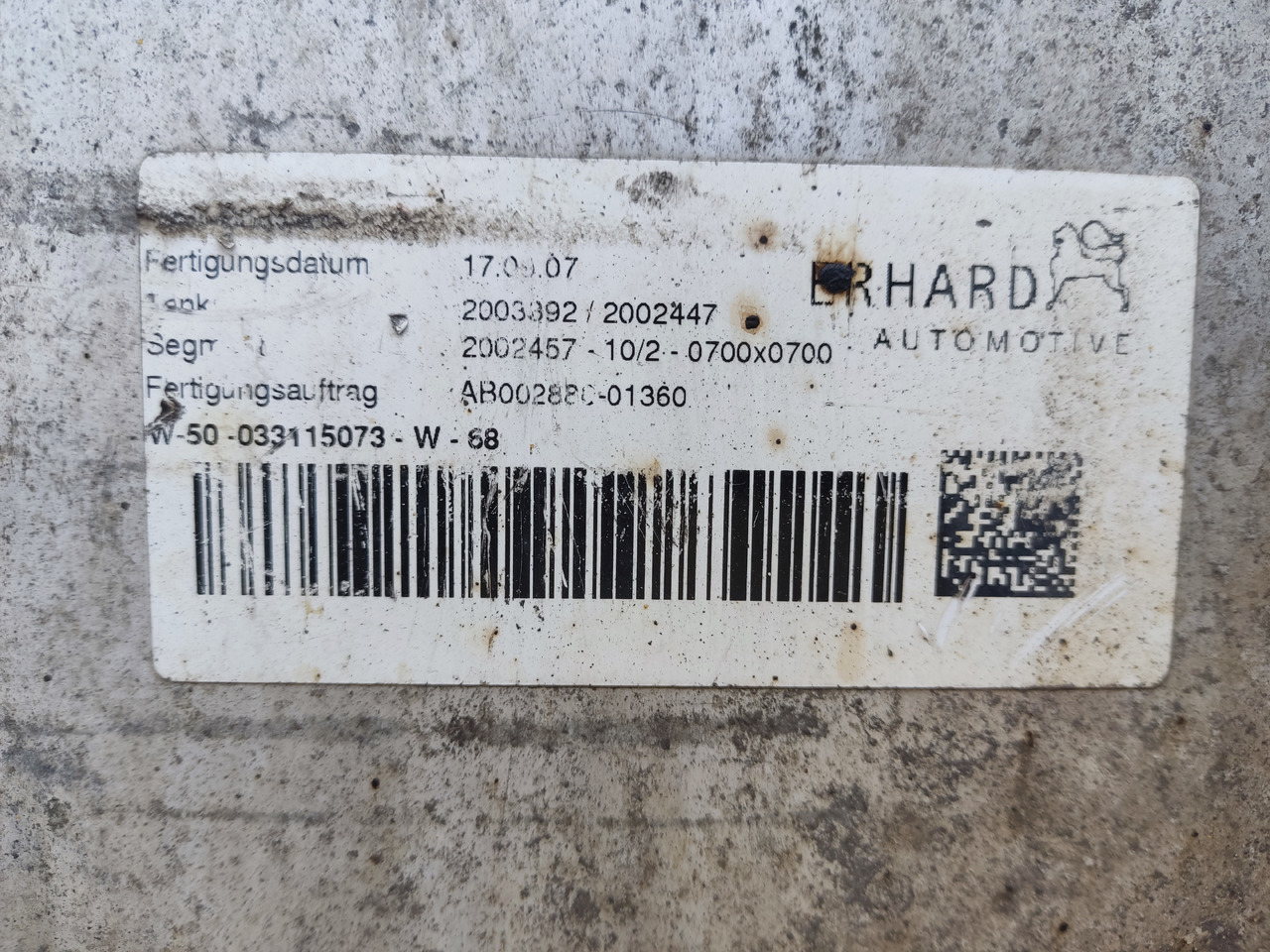 MAN TGA TGX fuel tank 910L - Топливный бак: фото 4 MAN TGA TGX fuel tank 910L - Топливный бак: фото 4