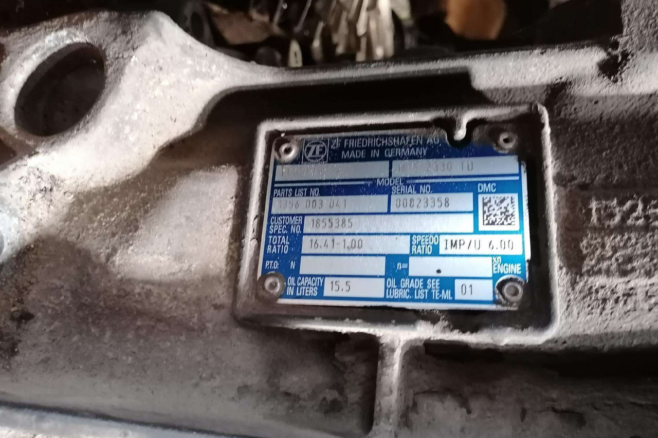 ZF Gearbox 16S2330TD DAF Ecosplit IV - Коробка передач для Грузовиков: фото 3 ZF Gearbox 16S2330TD DAF Ecosplit IV - Коробка передач для Грузовиков: фото 3