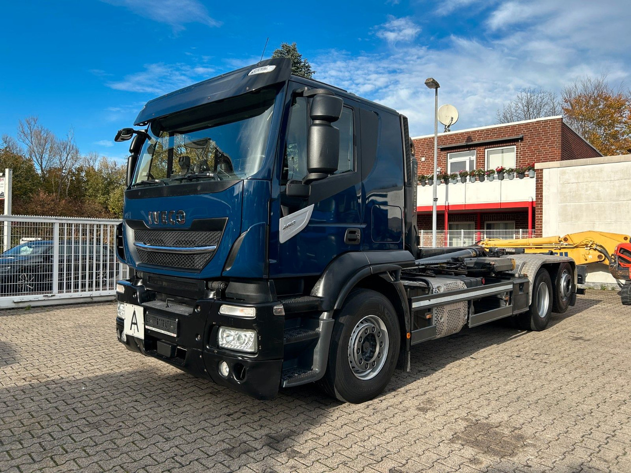 Iveco 460 Stralis MEILLER Abroller mit LIft-Lenkachse - Крюковой мультилифт: фото 3 Iveco 460 Stralis MEILLER Abroller mit LIft-Lenkachse - Крюковой мультилифт: фото 3