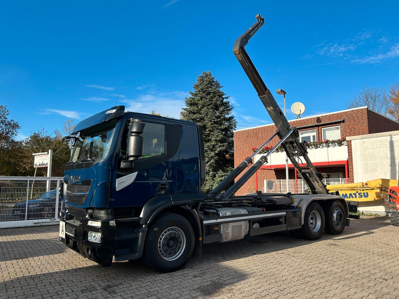Iveco 460 Stralis MEILLER Abroller mit LIft-Lenkachse - Крюковой мультилифт: фото 5 Iveco 460 Stralis MEILLER Abroller mit LIft-Lenkachse - Крюковой мультилифт: фото 5
