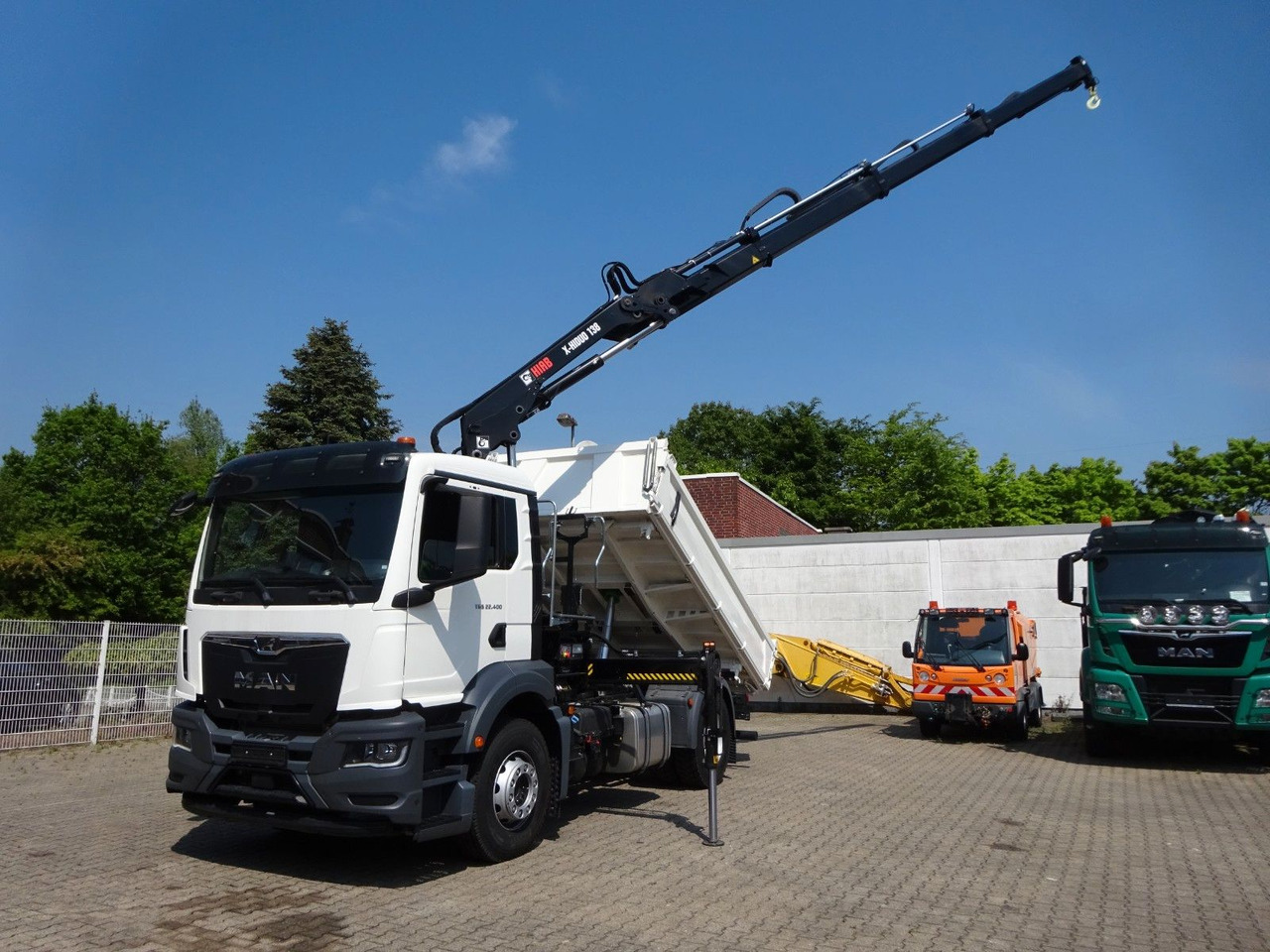 MAN 22.400 TGS + HIAB X-HIDUO 138 Kran - Самосвал, Автоманипулятор: фото 3 MAN 22.400 TGS + HIAB X-HIDUO 138 Kran - Самосвал, Автоманипулятор: фото 3
