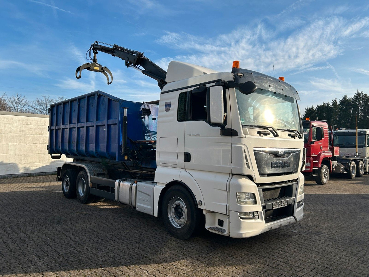 Автоманипулятор MAN 26.480 TGX Wechselsystem Abroller+Kran+Container: фото 15 Автоманипулятор MAN 26.480 TGX Wechselsystem Abroller+Kran+Container: фото 15