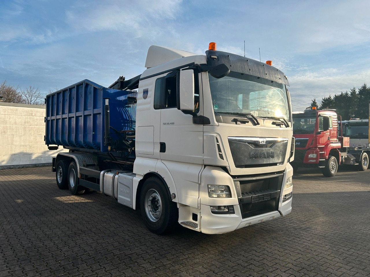 Автоманипулятор MAN 26.480 TGX Wechselsystem Abroller+Kran+Container: фото 16 Автоманипулятор MAN 26.480 TGX Wechselsystem Abroller+Kran+Container: фото 16