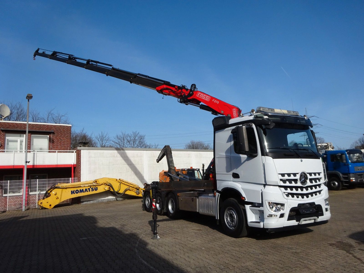 Mercedes-Benz 3248 Fassi Abroller + Fassi F275A Kran 6x2 - Крюковой мультилифт, Автоманипулятор: фото 5 Mercedes-Benz 3248 Fassi Abroller + Fassi F275A Kran 6x2 - Крюковой мультилифт, Автоманипулятор: фото 5