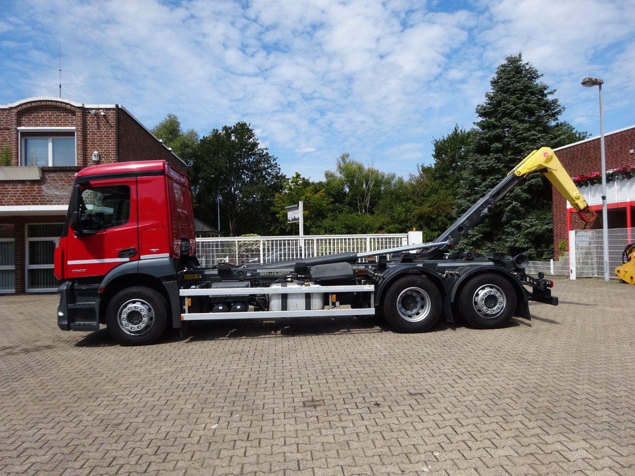 Крюковой мультилифт Mercedes-Benz Antos 2532 MEILLER Abroller Lift+Lenkachse 6x2: фото 7