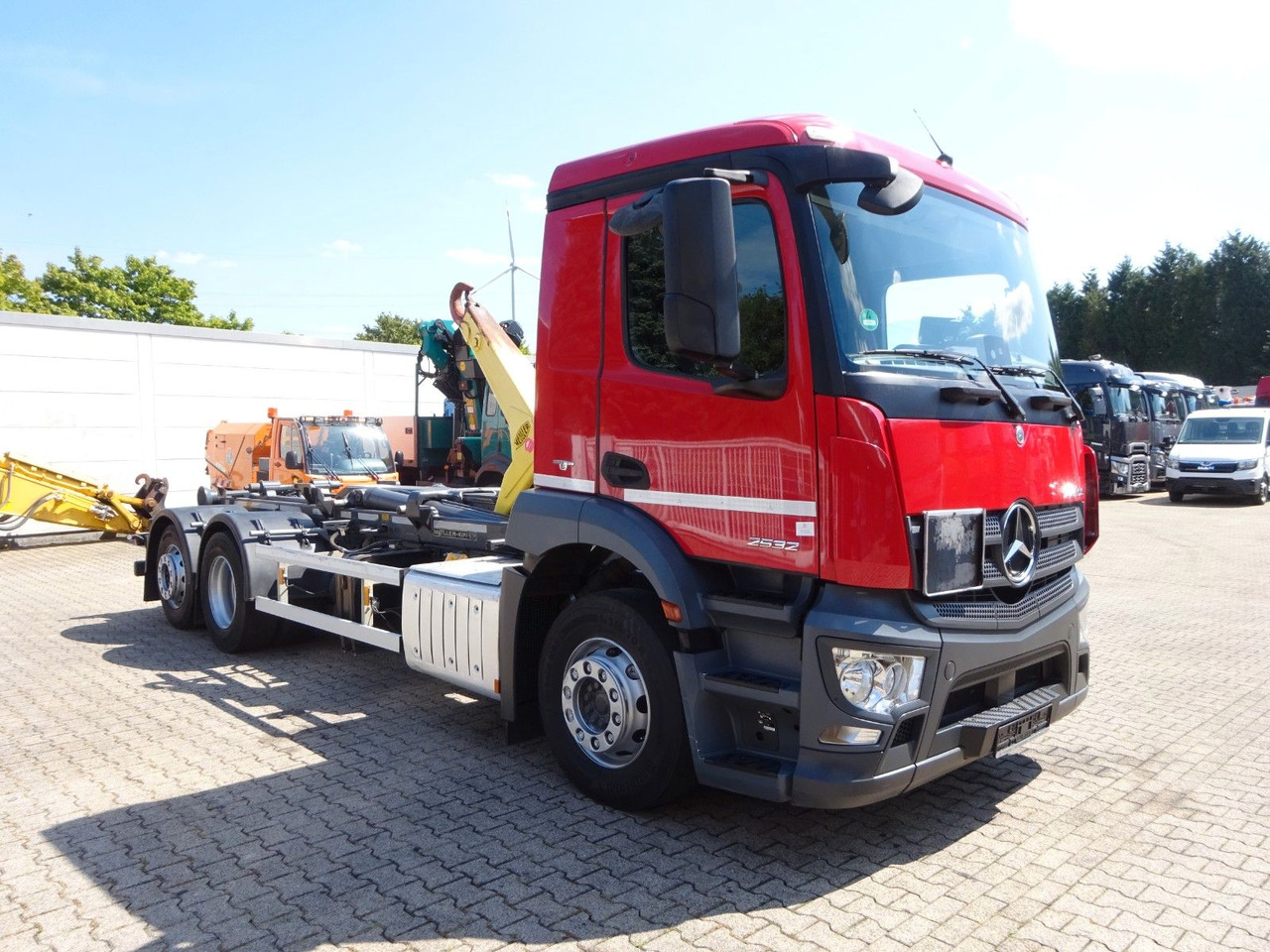 Крюковой мультилифт Mercedes-Benz Antos 2532 MEILLER Abroller Lift+Lenkachse 6x2: фото 13