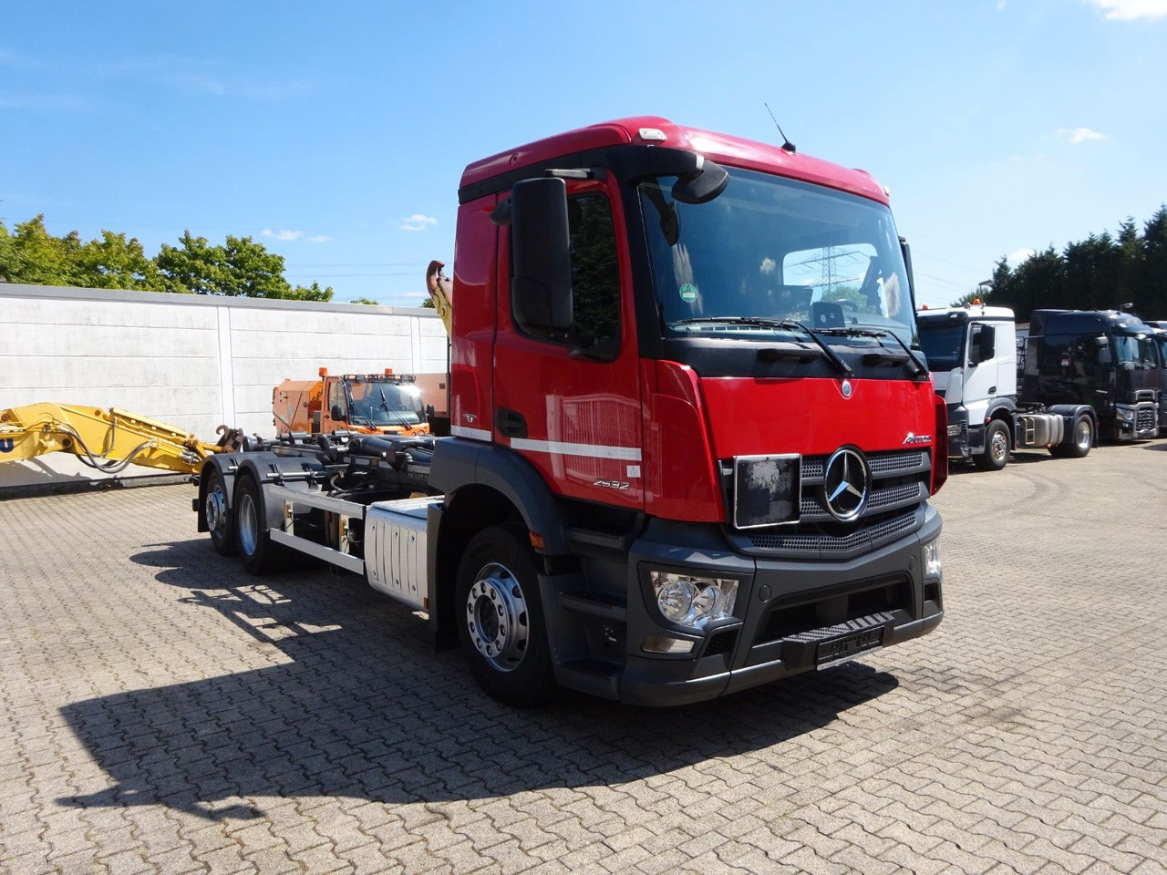 Крюковой мультилифт Mercedes-Benz Antos 2532 MEILLER Abroller Lift+Lenkachse 6x2: фото 14