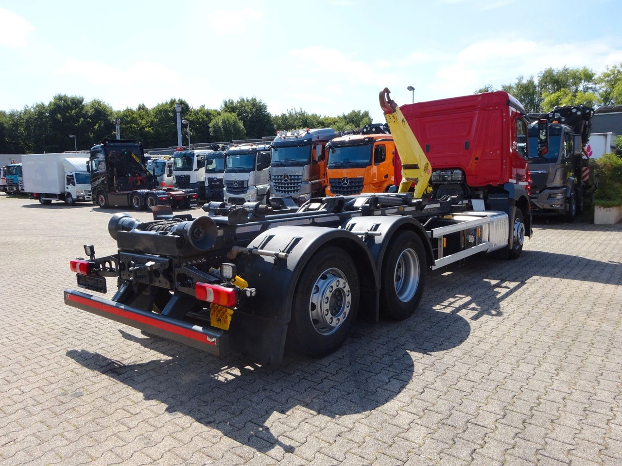 Крюковой мультилифт Mercedes-Benz Antos 2532 MEILLER Abroller Lift+Lenkachse 6x2: фото 11