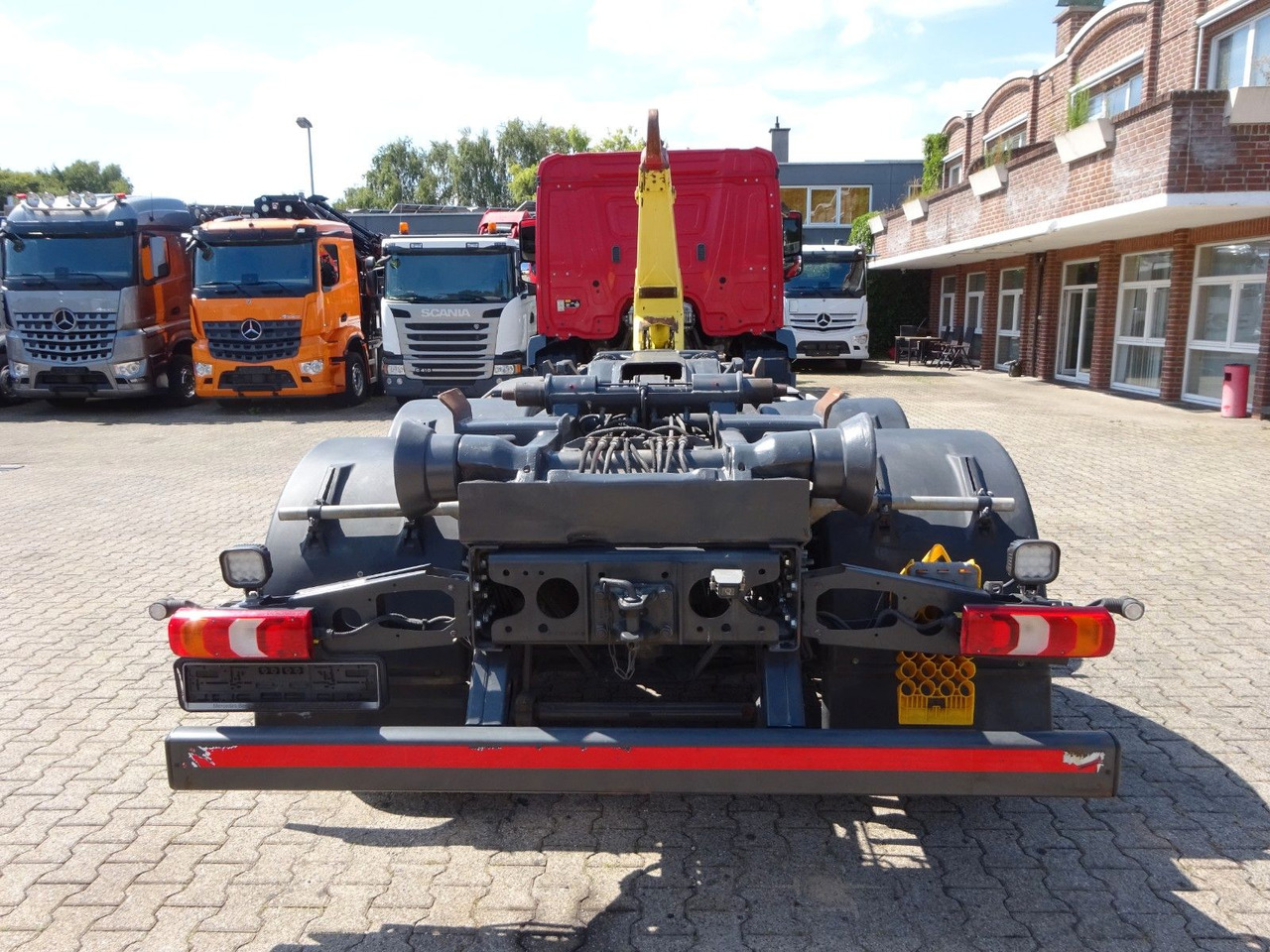 Крюковой мультилифт Mercedes-Benz Antos 2532 MEILLER Abroller Lift+Lenkachse 6x2: фото 9