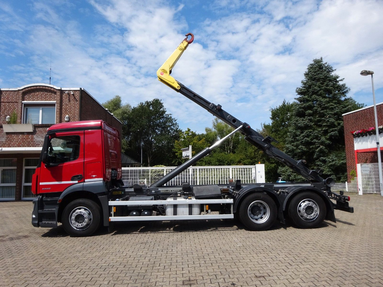 Крюковой мультилифт Mercedes-Benz Antos 2532 MEILLER Abroller Lift+Lenkachse 6x2: фото 6
