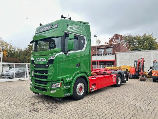 Scania S580 V8 MEILLER Abroller mit Lift+Lenkachse 6x2 - Крюковой мультилифт: фото 5 Scania S580 V8 MEILLER Abroller mit Lift+Lenkachse 6x2 - Крюковой мультилифт: фото 5