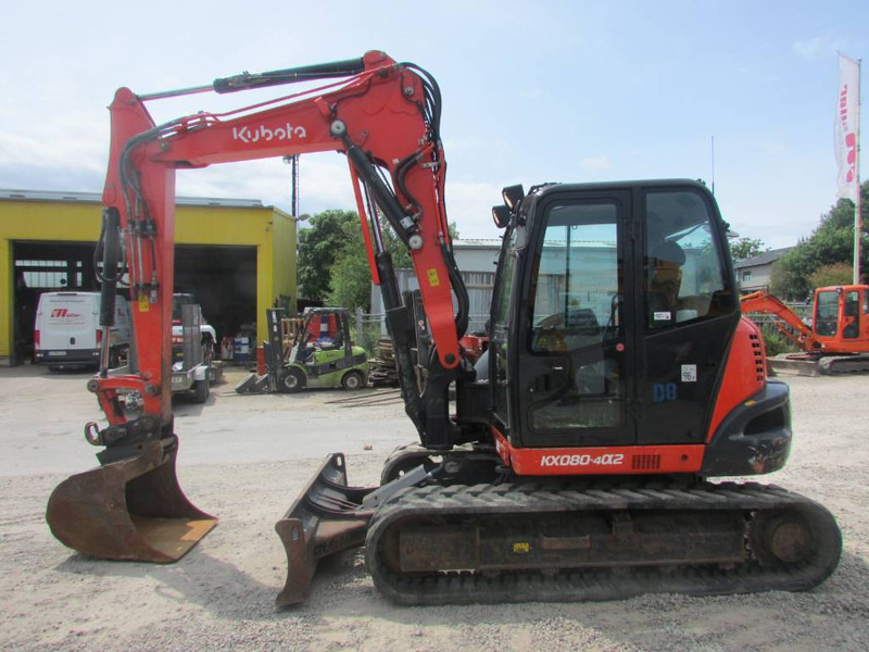 Kubota KX 080-4 alpha 2 Minibagger 47.500 EUR / AC Klima - Мини-экскаватор: фото 1 Kubota KX 080-4 alpha 2 Minibagger 47.500 EUR / AC Klima - Мини-экскаватор: фото 1