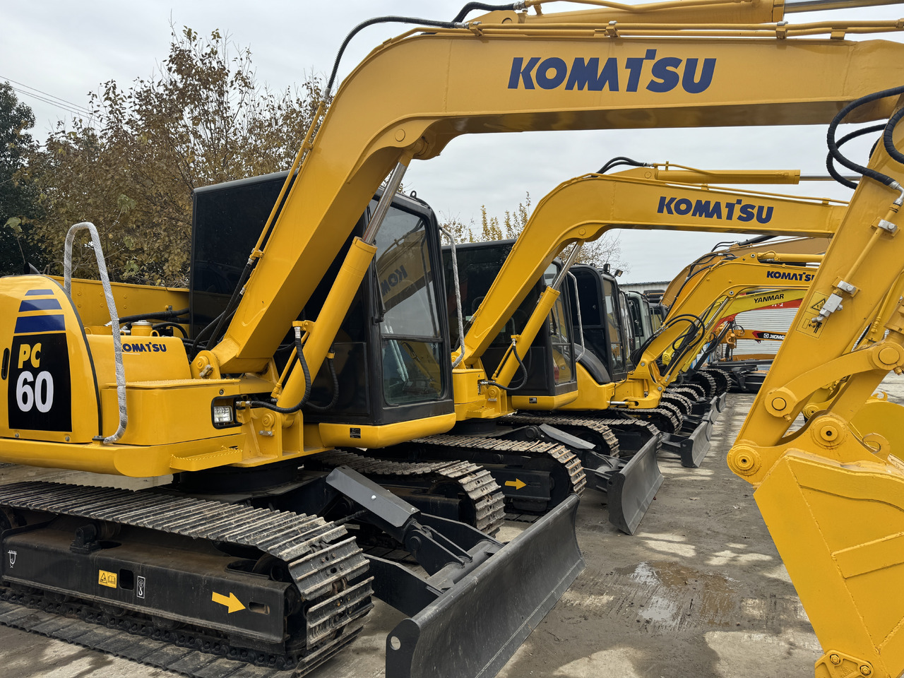 KOMATSU PC60-8 - Гусеничный экскаватор: фото 3 KOMATSU PC60-8 - Гусеничный экскаватор: фото 3