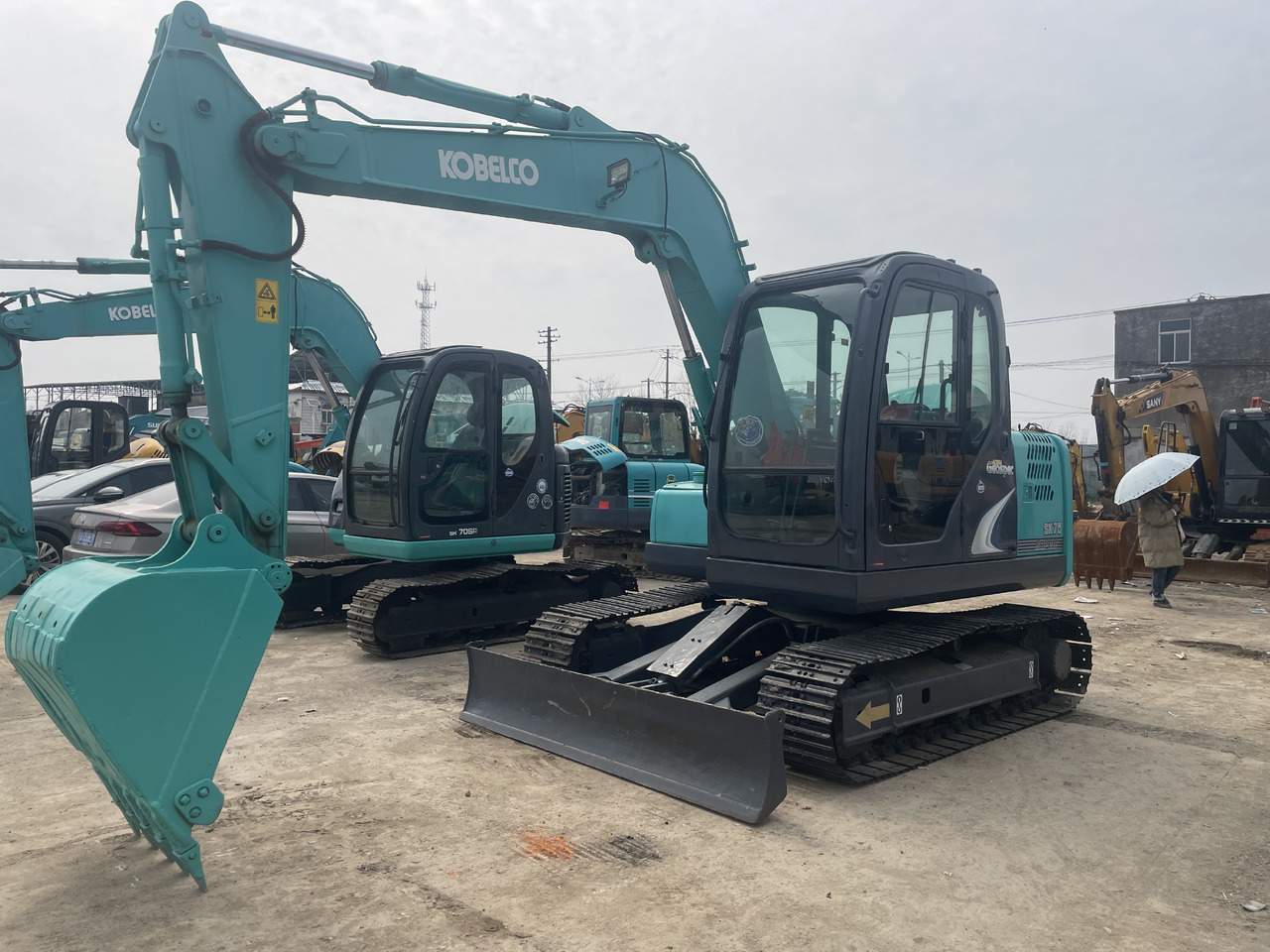 Kobelco SK 75 - Гусеничный экскаватор: фото 4 Kobelco SK 75 - Гусеничный экскаватор: фото 4