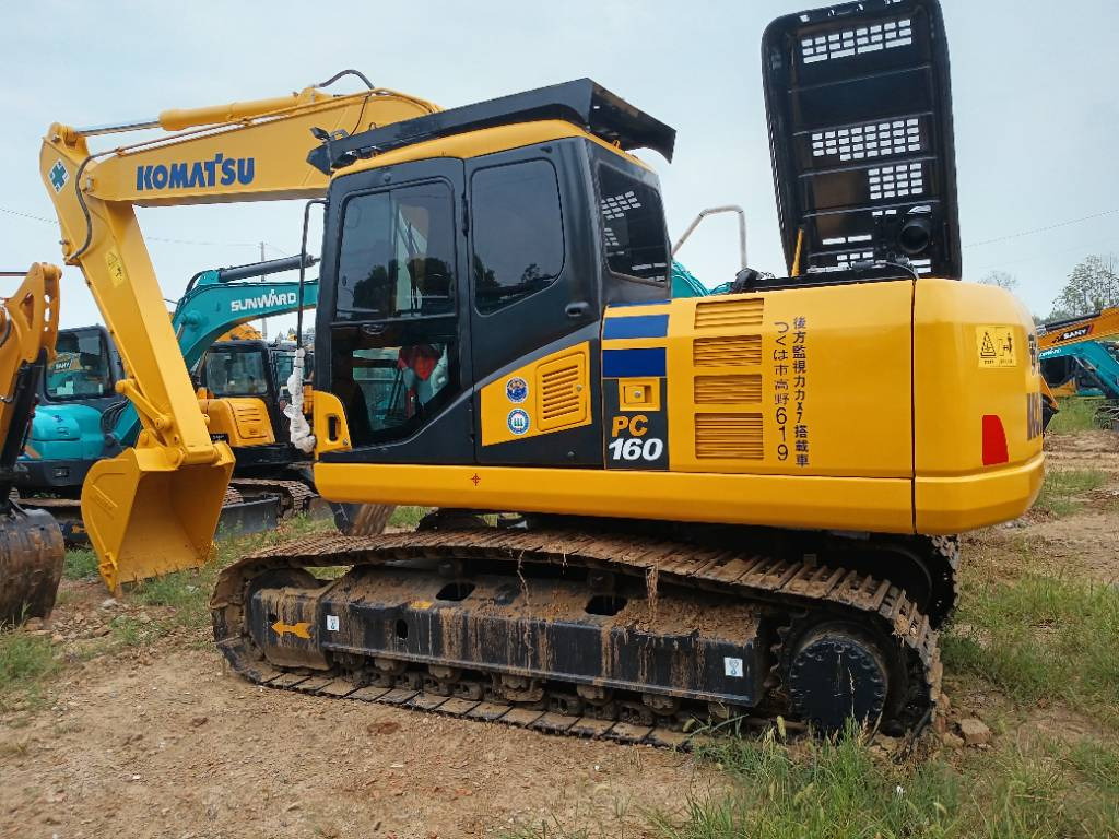 Komatsu PC 160 - Гусеничный экскаватор: фото 1 Komatsu PC 160 - Гусеничный экскаватор: фото 1