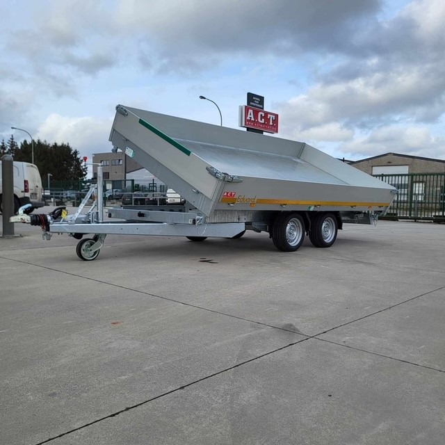 EDUARD TRI BENNE 406X200 - Самосвальный прицеп: фото 2 EDUARD TRI BENNE 406X200 - Самосвальный прицеп: фото 2