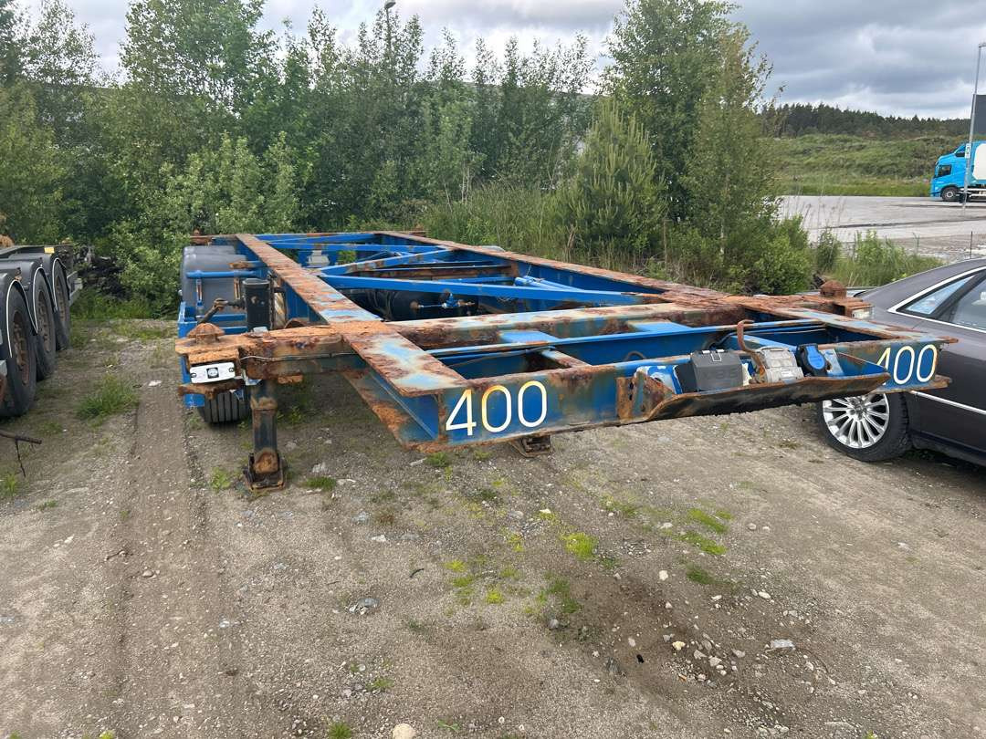 2004 Container-henger TURBO`HOET CONTAINERSEMITRAILER EU-godkjent - Полуприцеп-контейнеровоз/ Сменный кузов: фото 2 2004 Container-henger TURBO`HOET CONTAINERSEMITRAILER EU-godkjent - Полуприцеп-контейнеровоз/ Сменный кузов: фото 2