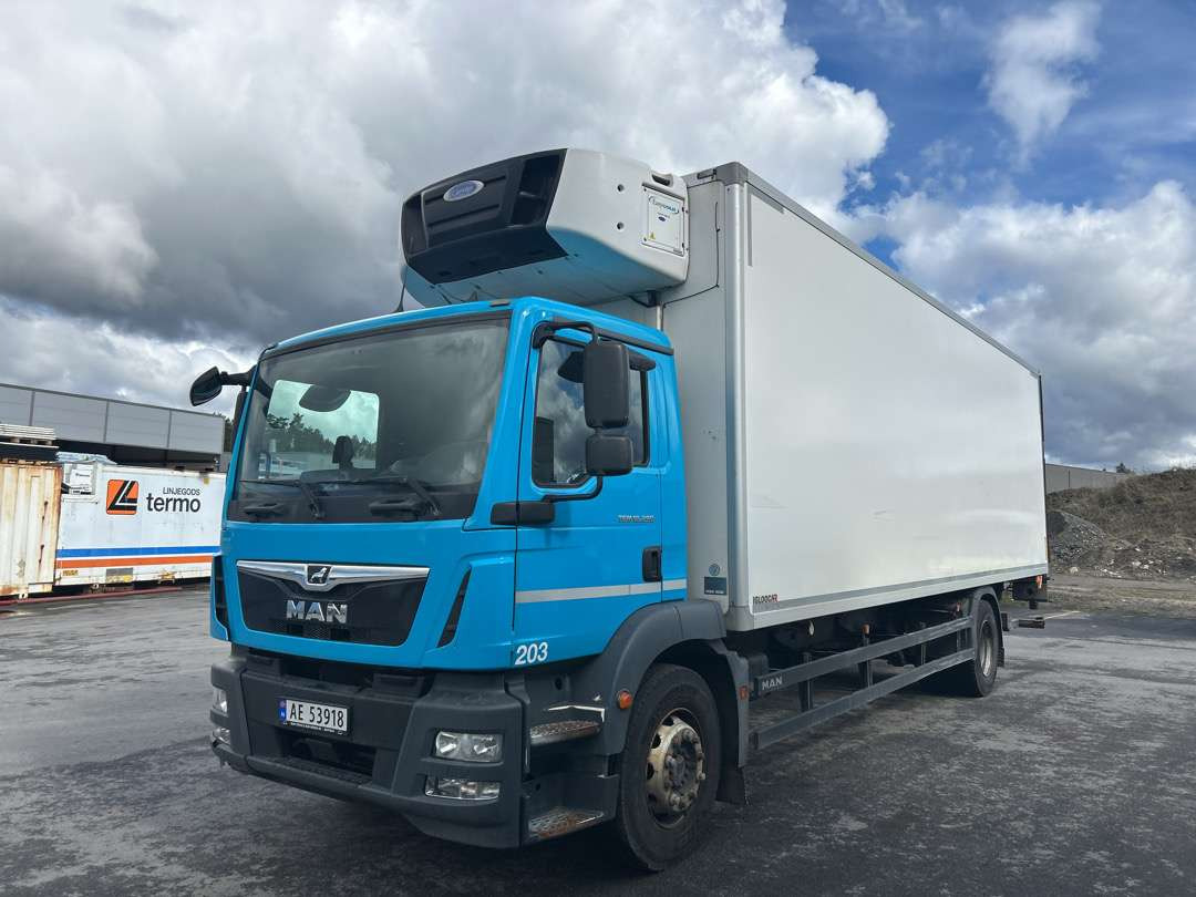 2018 Skapbil kjøl/frys MAN TGM 18.290 EU-godkjent Euroklasse 6T - Грузовик с закрытым кузовом: фото 1 2018 Skapbil kjøl/frys MAN TGM 18.290 EU-godkjent Euroklasse 6T - Грузовик с закрытым кузовом: фото 1