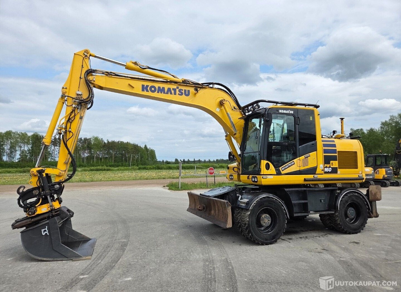 Komatsu PW160-11, 2019, Diesel, 9 450 h, Honkajoki - Колёсный экскаватор: фото 1 Komatsu PW160-11, 2019, Diesel, 9 450 h, Honkajoki - Колёсный экскаватор: фото 1