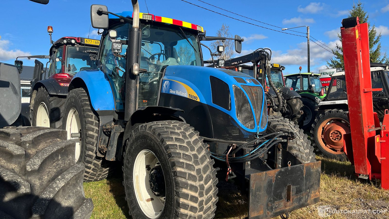 New Holland 6080, 2010, 9 000 h, AURAUSVARUSTUS, Kouvola - Трактор: фото 1 New Holland 6080, 2010, 9 000 h, AURAUSVARUSTUS, Kouvola - Трактор: фото 1