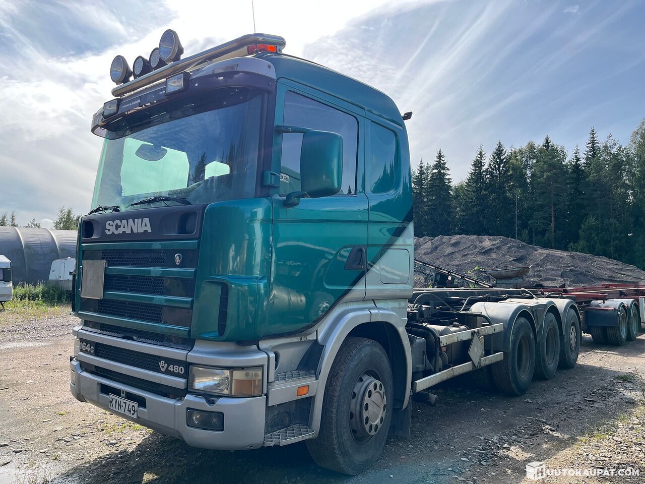 Scania R 164, 2003, Riihimäki - Тросовый мультилифт: фото 3 Scania R 164, 2003, Riihimäki - Тросовый мультилифт: фото 3