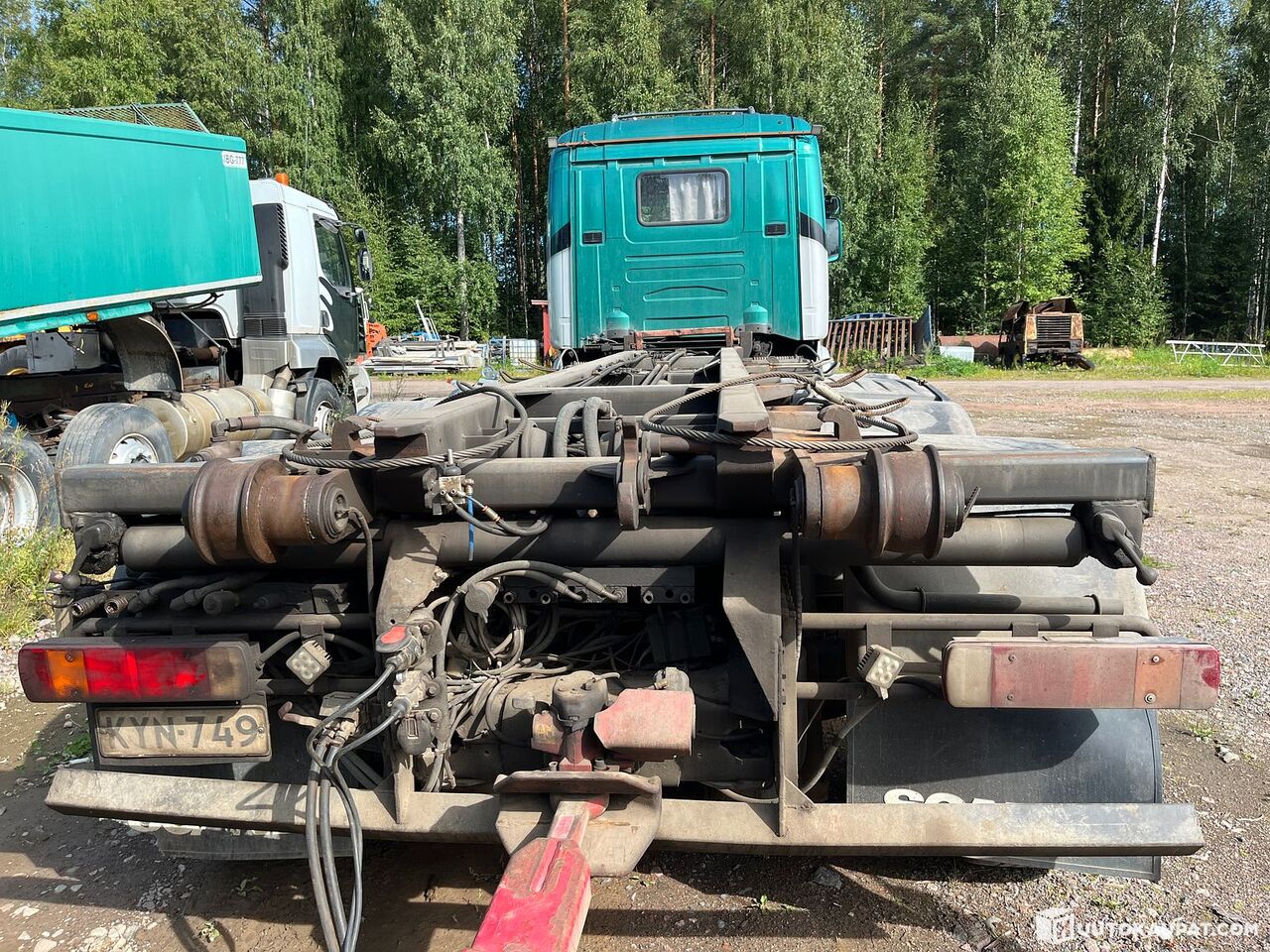 Scania R 164, 2003, Riihimäki - Тросовый мультилифт: фото 4 Scania R 164, 2003, Riihimäki - Тросовый мультилифт: фото 4