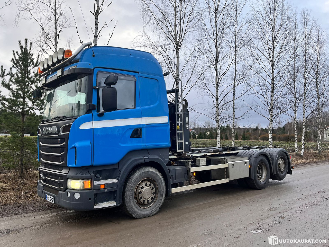 Scania R560 hook-lift truck, very well kept, 2012, Sipoo - Крюковой мультилифт: фото 1 Scania R560 hook-lift truck, very well kept, 2012, Sipoo - Крюковой мультилифт: фото 1