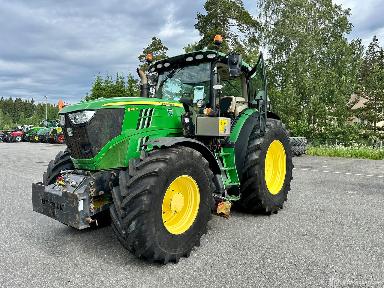 John Deere 6210 R AutoPower, 2013, 6.8 l, 11 400 h KATSO VARUSTEET!, Lempäälä - Сельскохозяйственная техника: фото 3 John Deere 6210 R AutoPower, 2013, 6.8 l, 11 400 h KATSO VARUSTEET!, Lempäälä - Сельскохозяйственная техника: фото 3