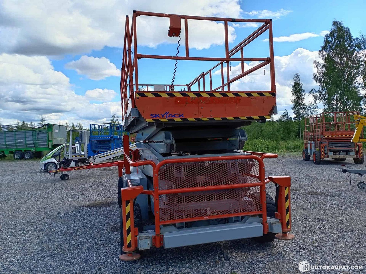 Skyjack SJ 9250 4x4 scissor lift, Inspected!, 2008, Hollola - Ножничный подъемник: фото 5 Skyjack SJ 9250 4x4 scissor lift, Inspected!, 2008, Hollola - Ножничный подъемник: фото 5