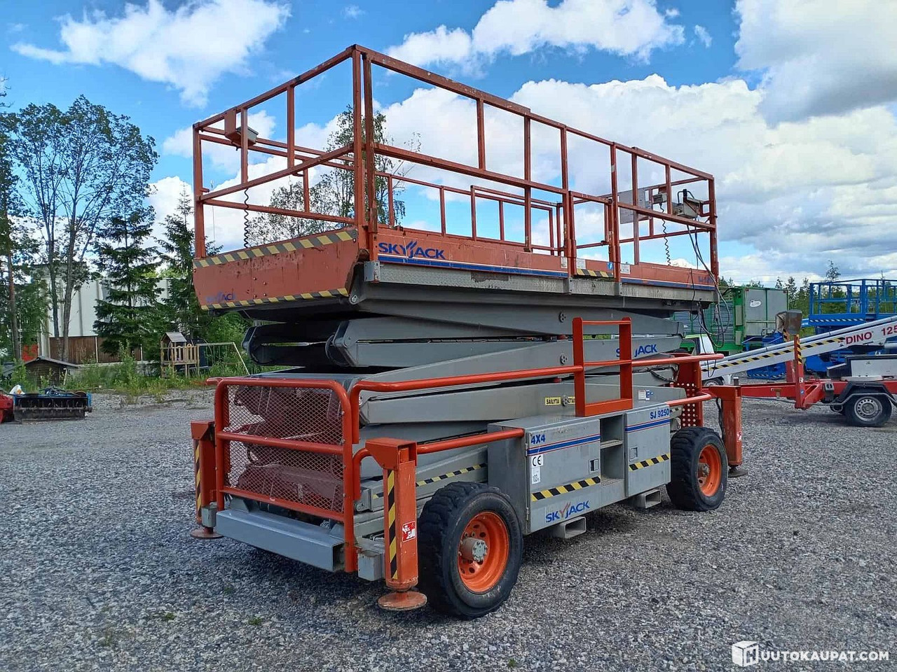 Ножничный подъемник Skyjack SJ 9250 4x4 scissor lift, Inspected!, 2008, Hollola: фото 6