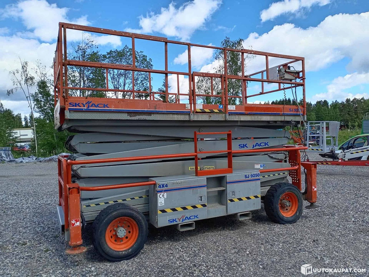 Ножничный подъемник Skyjack SJ 9250 4x4 scissor lift, Inspected!, 2008, Hollola: фото 7