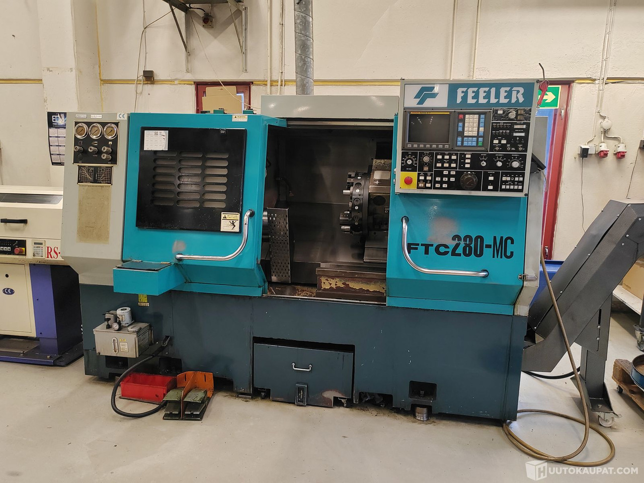 Feeler FTC-280MC, automaattisorvi, CNC-Kone 1999, Porvoo - Строительная техника: фото 2 Feeler FTC-280MC, automaattisorvi, CNC-Kone 1999, Porvoo - Строительная техника: фото 2