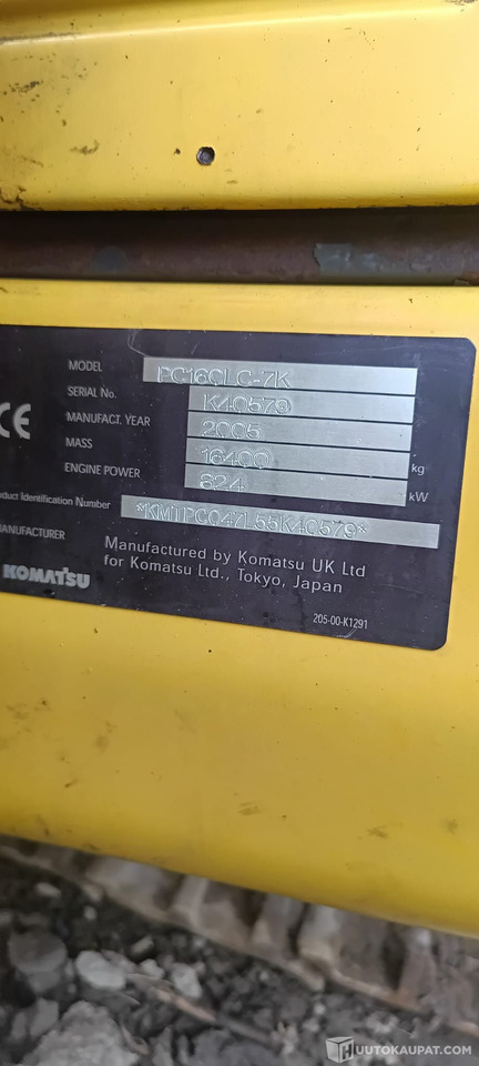 Komatsu PC 160 Kaivinkone, Leppävirta - Строительная техника: фото 5 Komatsu PC 160 Kaivinkone, Leppävirta - Строительная техника: фото 5