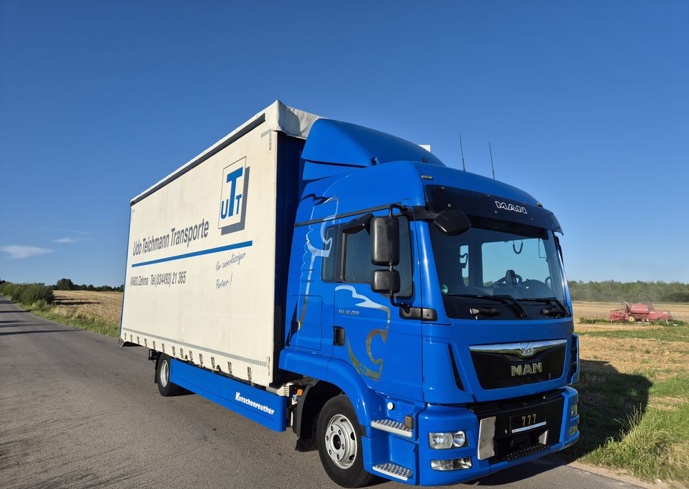 MAN TGL 12.250 cena za ZESTAW TANDEM UNIKAT przebieg z Niemiec MANUAL HAK / EURO 6 / przyczepa zestaw jumbo / opony 80% - Тентованный грузовик: фото 3 MAN TGL 12.250 cena za ZESTAW TANDEM UNIKAT przebieg z Niemiec MANUAL HAK / EURO 6 / przyczepa zestaw jumbo / opony 80% - Тентованный грузовик: фото 3