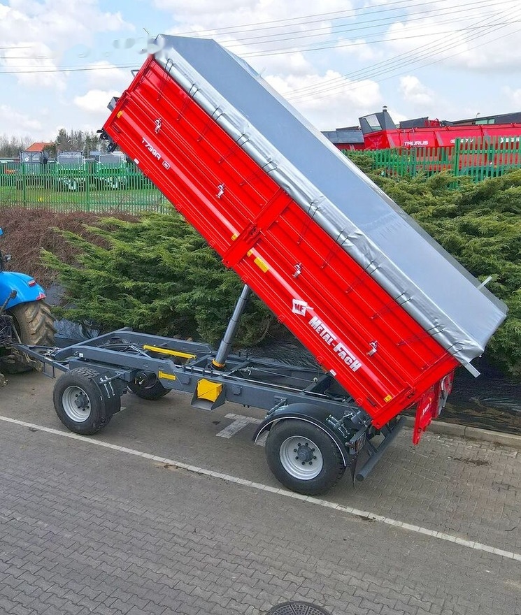 Metal-Fach T739A - 14t dwuosiowa - Сельскохозяйственный прицеп-самосвал: фото 3 Metal-Fach T739A - 14t dwuosiowa - Сельскохозяйственный прицеп-самосвал: фото 3