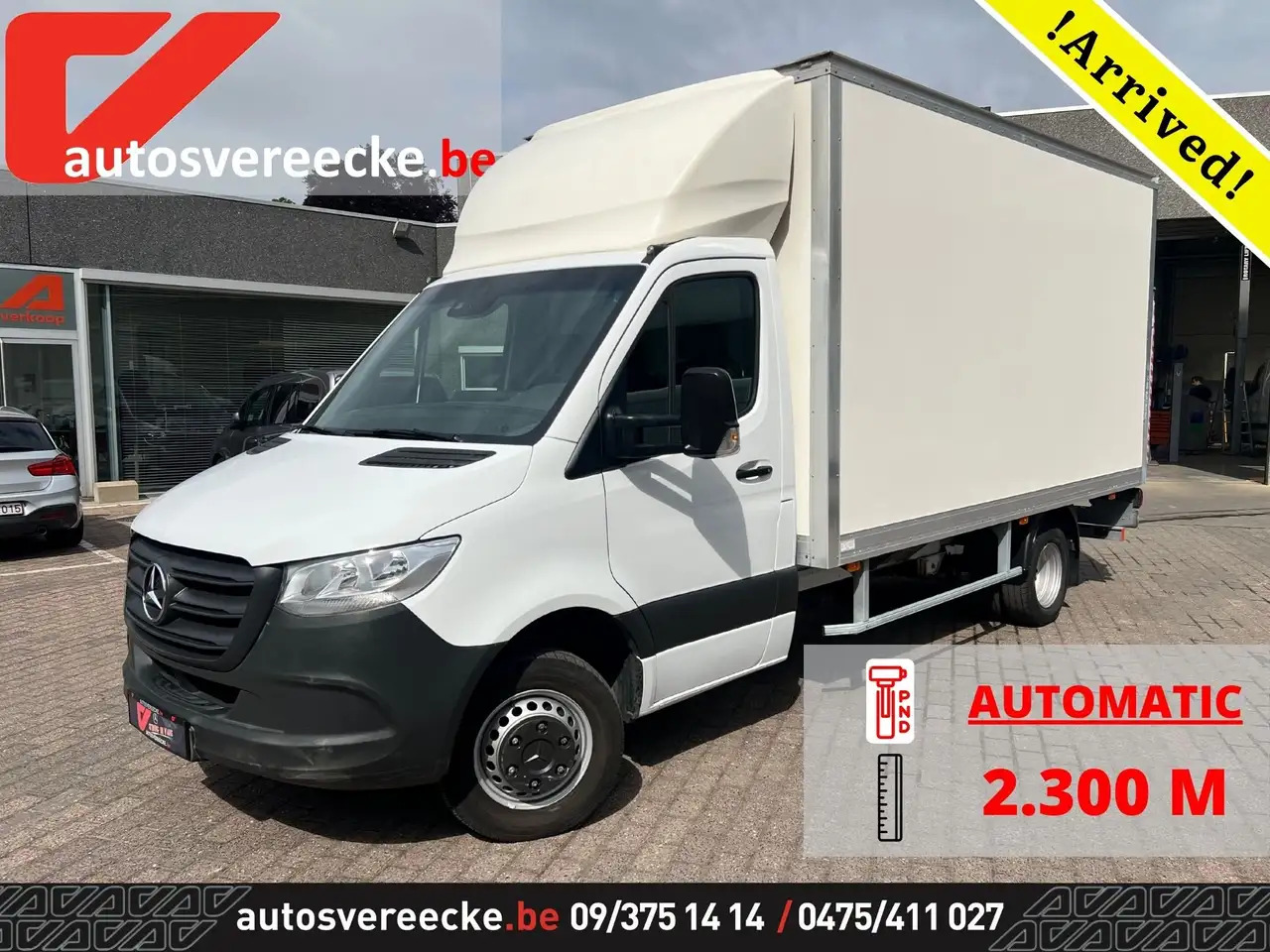 Mercedes-Benz Sprinter 515 KAST+LIFT + SPOILER (35.250ex) 2.300M - Малотоннажный фургон: фото 1 Mercedes-Benz Sprinter 515 KAST+LIFT + SPOILER (35.250ex) 2.300M - Малотоннажный фургон: фото 1