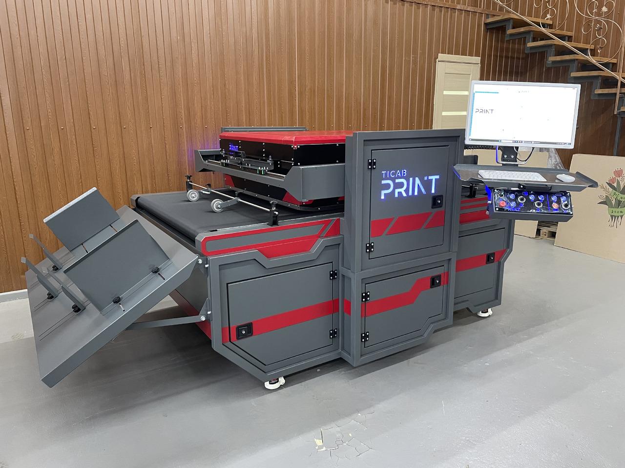 TICAB TITAN DOUBLE with TWO PRINT HEADS - Печатное оборудование: фото 1 TICAB TITAN DOUBLE with TWO PRINT HEADS - Печатное оборудование: фото 1