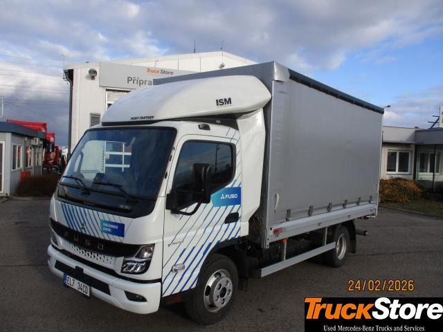 FUSO eCanter 4C15 - Тентованный фургон: фото 1 FUSO eCanter 4C15 - Тентованный фургон: фото 1