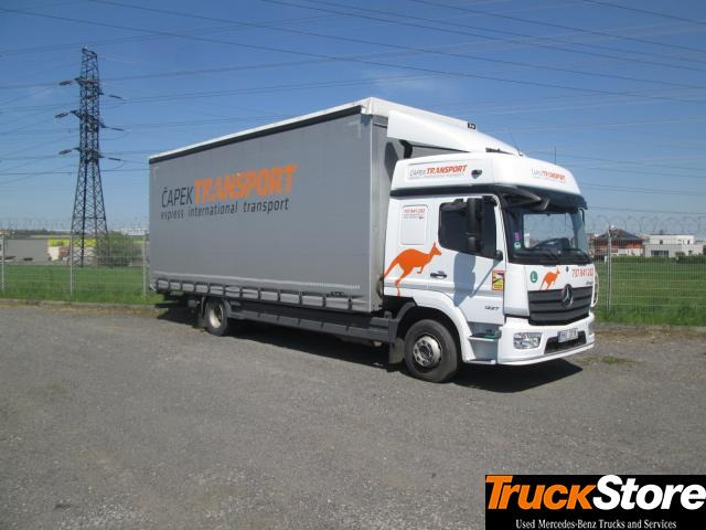 Mercedes-Benz Atego 1227 L - Грузовик с закрытым кузовом: фото 1 Mercedes-Benz Atego 1227 L - Грузовик с закрытым кузовом: фото 1