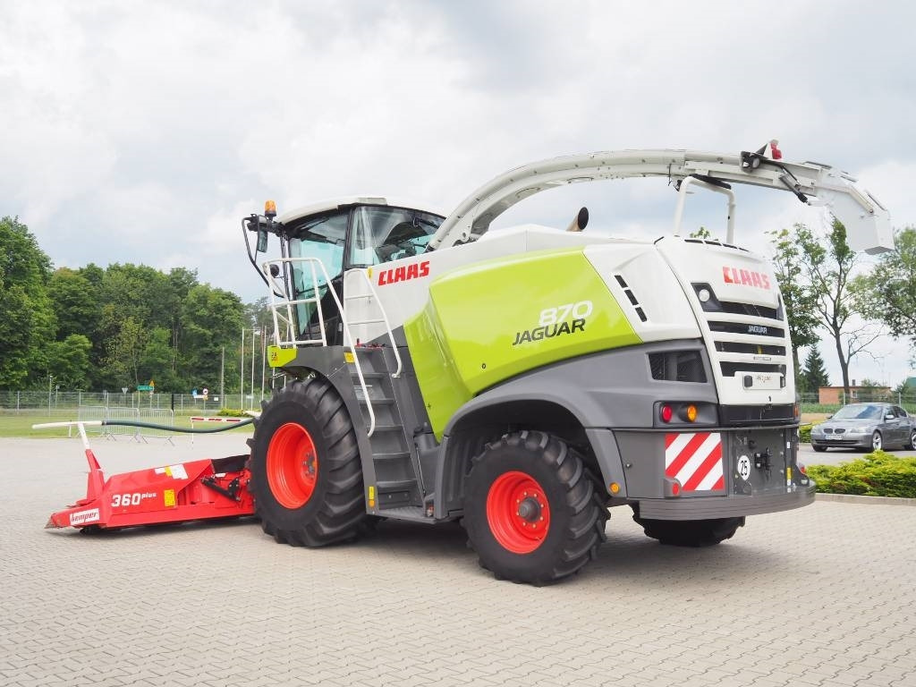 Claas Jaguar 870 + Kemper 360 Plus - Кормоуборочный комбайн: фото 2 Claas Jaguar 870 + Kemper 360 Plus - Кормоуборочный комбайн: фото 2