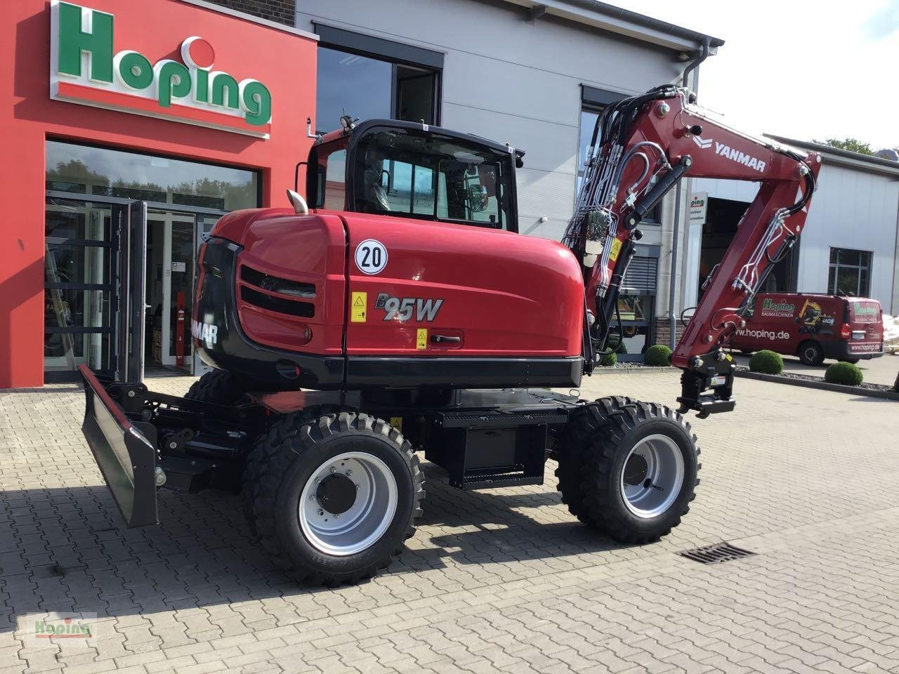 Yanmar B95W/5 - Мини-экскаватор: фото 2 Yanmar B95W/5 - Мини-экскаватор: фото 2
